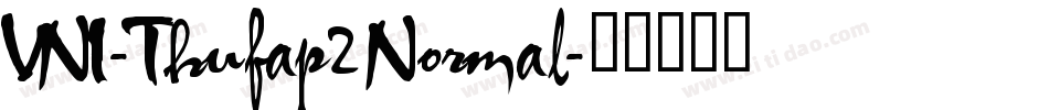 VNI-Thufap2 Normal字体转换